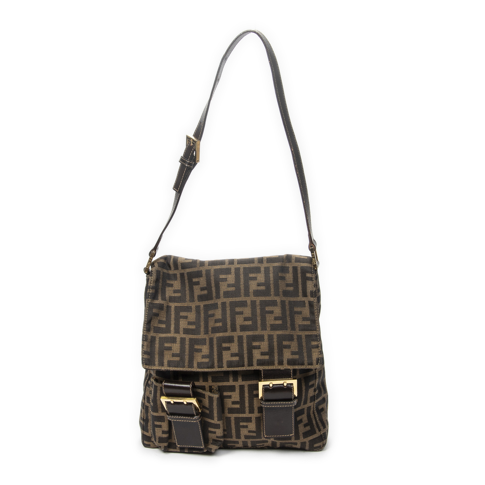 Fendi Multi-Pocket Double Buck Messenger